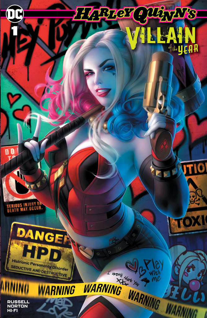 HARLEY QUINN VILLAIN OF THE YEAR #1 WARREN LOUW VARIANT OPTIONS