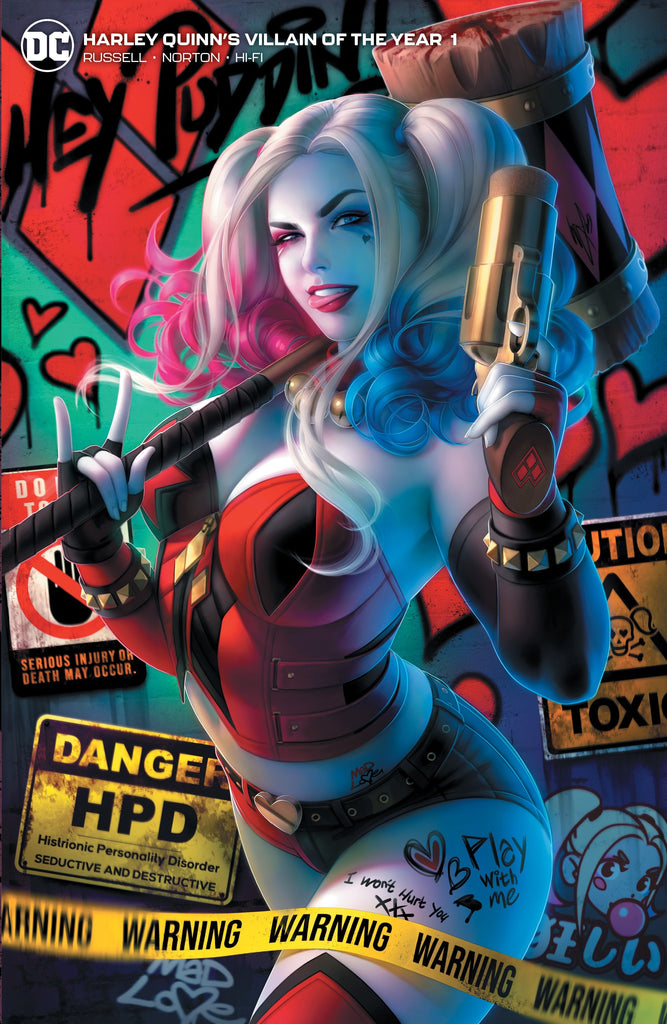HARLEY QUINN VILLAIN OF THE YEAR #1 WARREN LOUW VARIANT OPTIONS