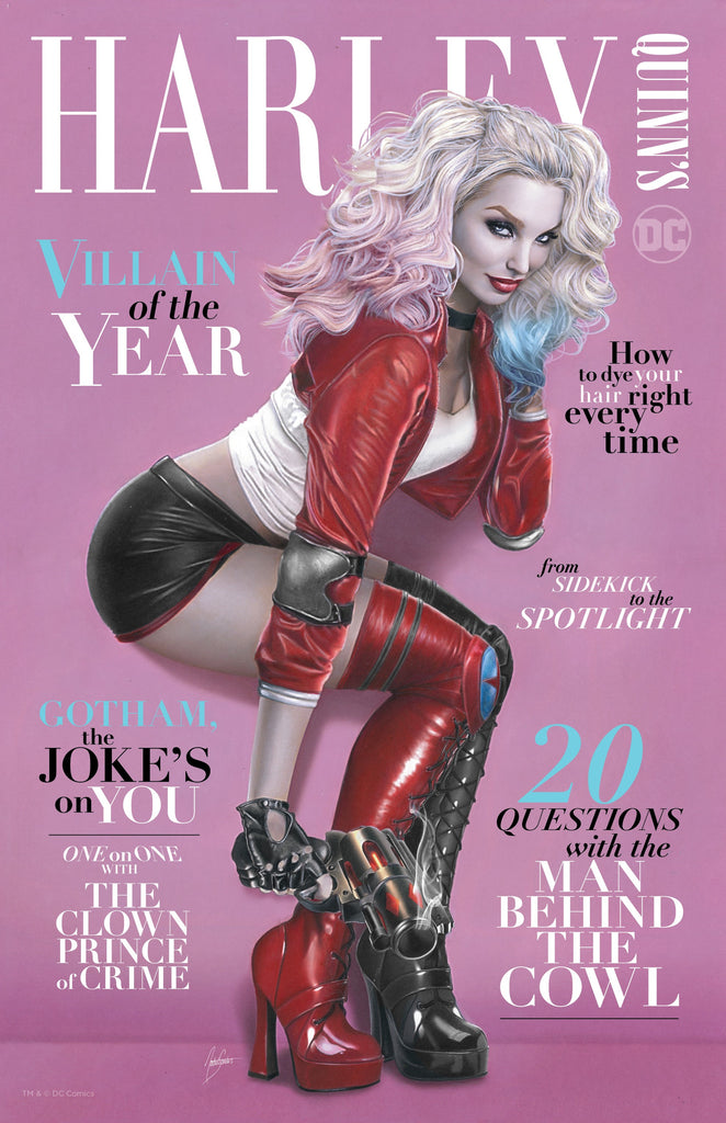 HARLEY QUINN VILLAIN OF THE YEAR #1 NATALI SANDERS VARIANT OPTIONS