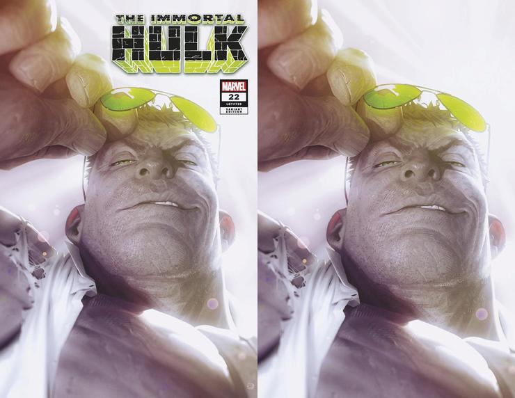 IMMORTAL HULK #22 ALEX GARNER GREY HULK JOE FIXIT EXCLUSIVE VARIANT OPTIONS