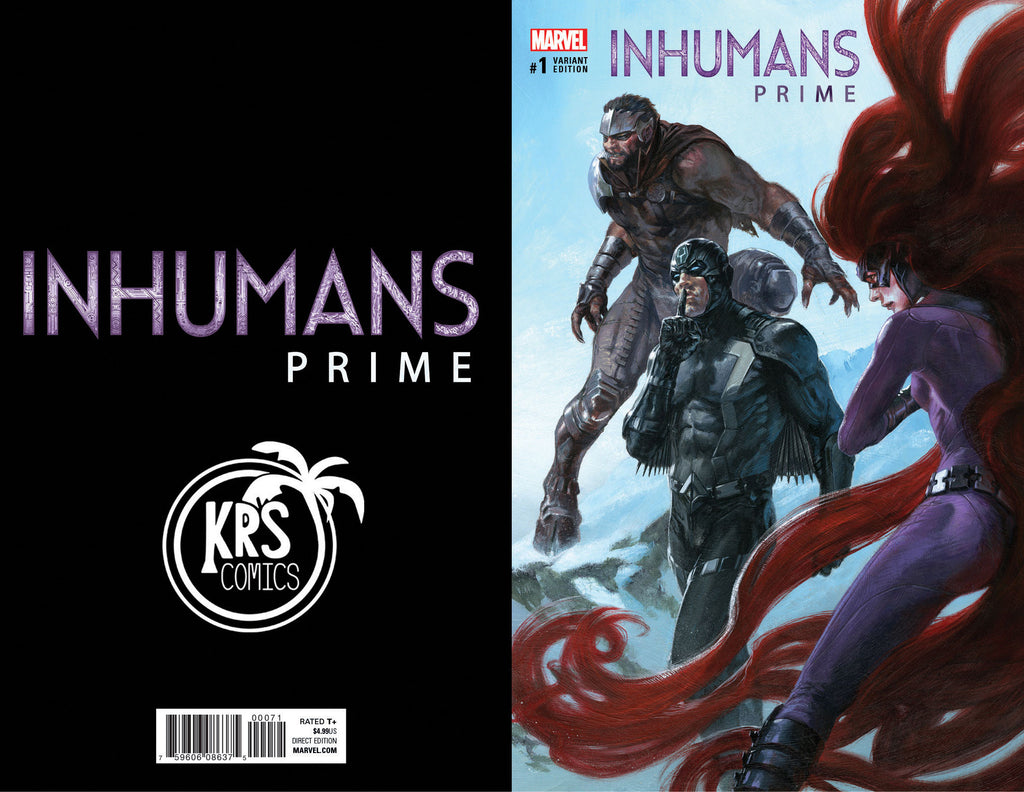 INHUMANS PRIME #1 KRS COMICS GABRIELE DELL'OTTO EXCLUSIVE