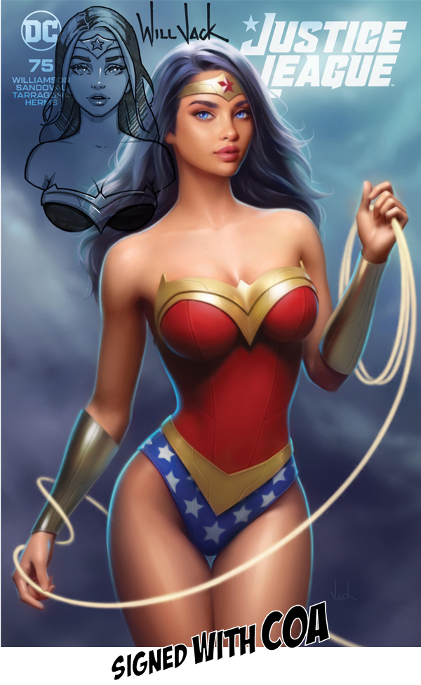 JUSTICE LEAGUE #75 WILL JACK EXCLUSIVE OPTIONS