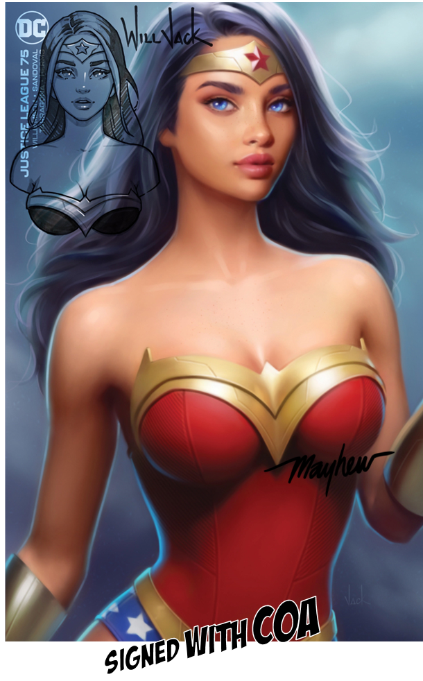 JUSTICE LEAGUE #75 WILL JACK EXCLUSIVE OPTIONS