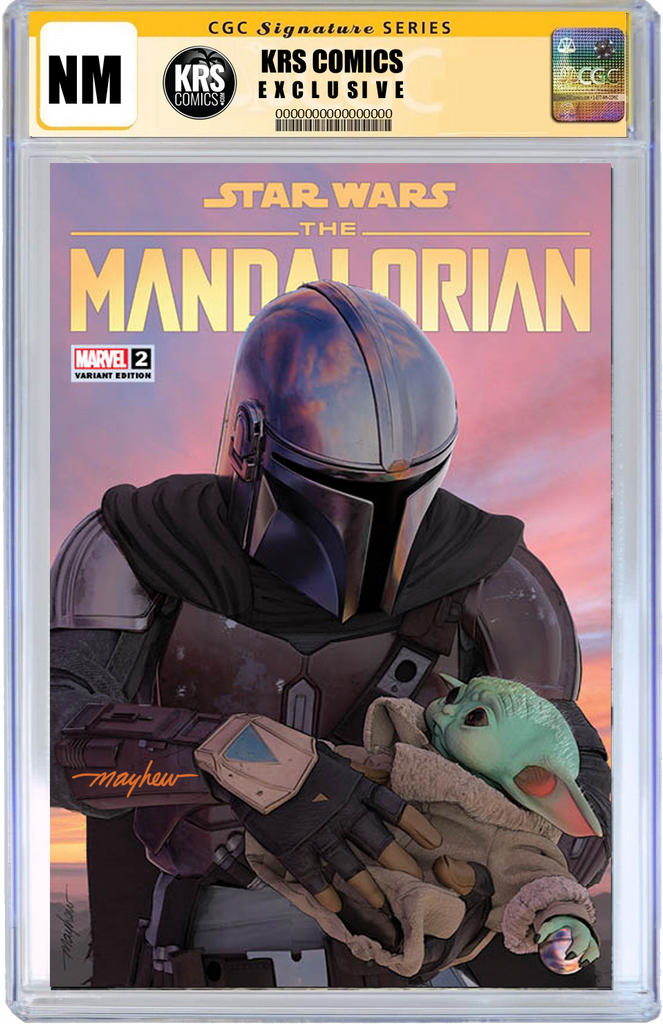 STAR WARS MANDALORIAN #2 MIKE MAYHEW EXCLUSIVE OPTIONS