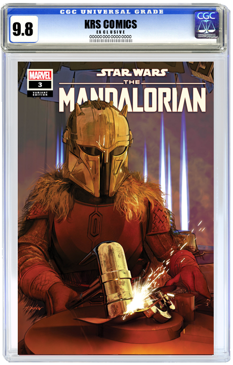 STAR WARS MANDALORIAN #3 MIKE MAYHEW VARIANT CGC 9.8