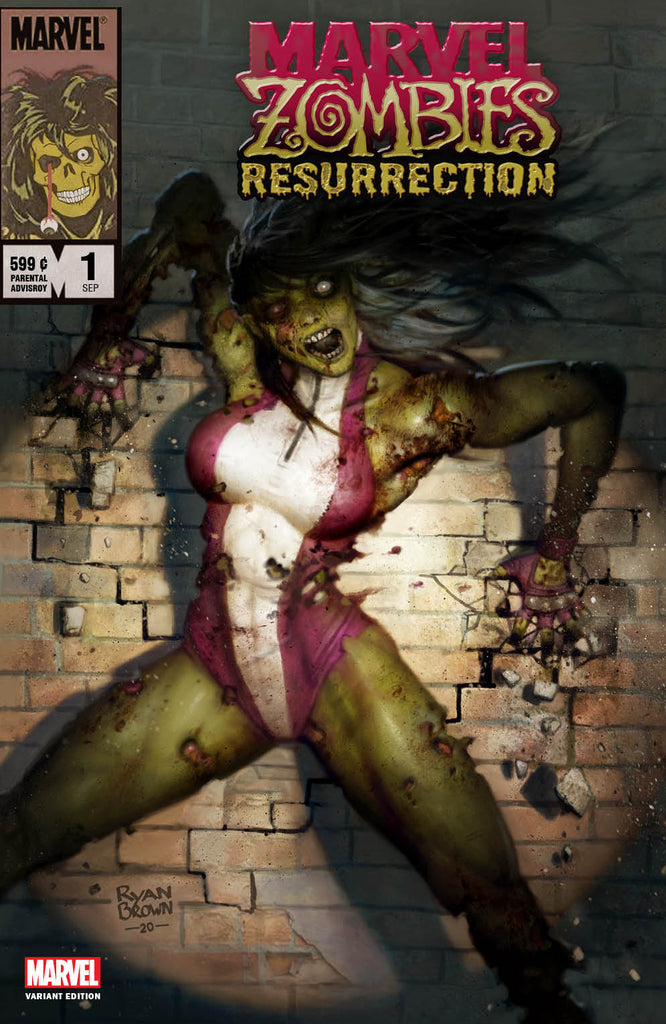 MARVEL ZOMBIES RESURRECTION #1 (OF 4) RYAN BROWN VARIANT OPTIONS