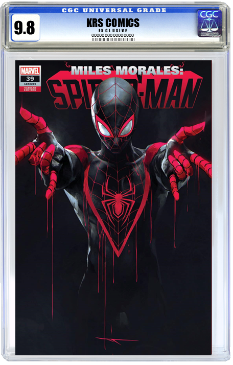 MILES MORALES: SPIDER-MAN #39 IVAN TAO COVER A VARIANT CGC 9.8