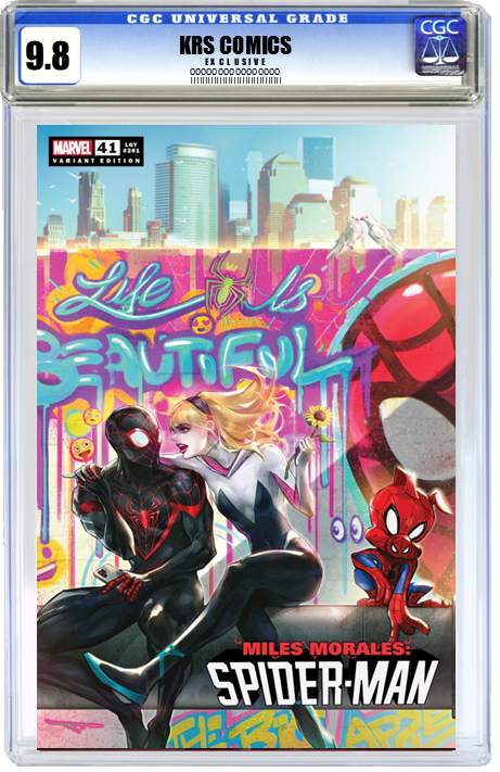 MILES MORALES #41 IVAN TAO "LIFE IS BEAUTIFUL" VARIANT CGC 9.8