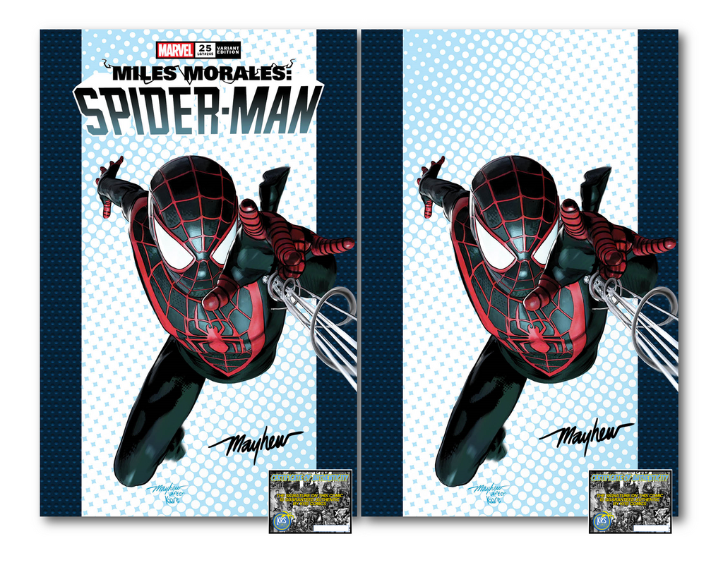 MILES MORALES SPIDER-MAN #25 MIKE MAYHEW VARIANT OPTIONS