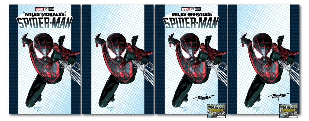 MILES MORALES SPIDER-MAN #25 MIKE MAYHEW VARIANT OPTIONS