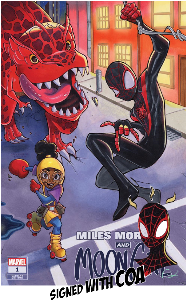 MILES MORALES & MOON GIRL #1 CHRISSIE ZULLO LTD EXCLUSIVE OPTIONS