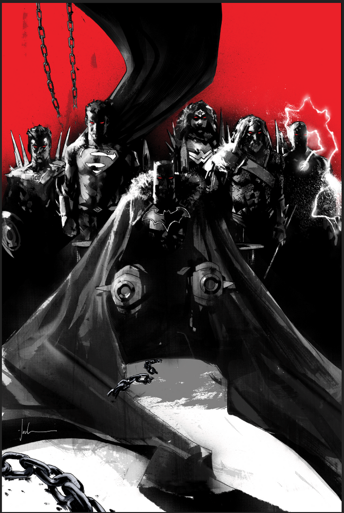 DARK NIGHTS METAL #1 KRS COMICS "HEAVY METAL" JOCK EXCLUSIVE