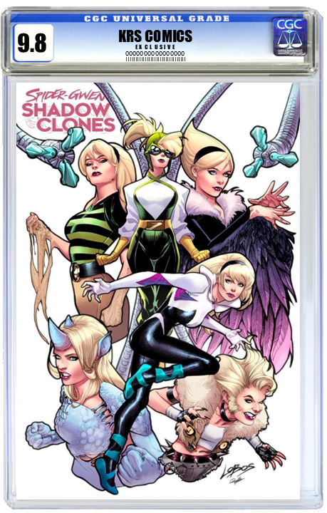SPIDER-GWEN SHADOW CLONES #1 PABLO "LOBOS" VILLALOBOS EXCLUSIVE OPTIONS