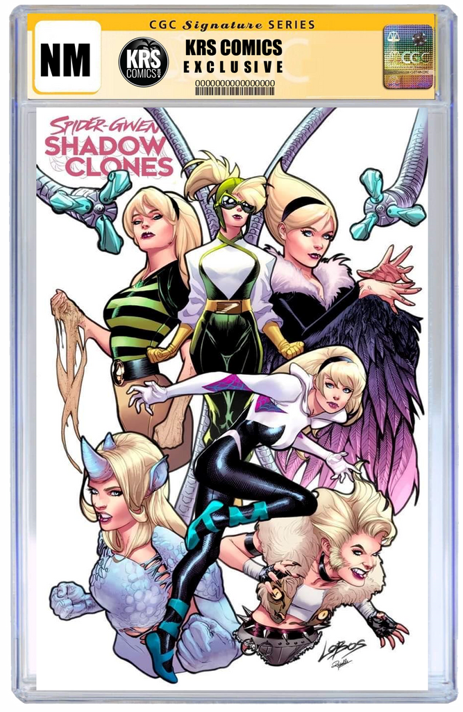 SPIDER-GWEN SHADOW CLONES #1 PABLO "LOBOS" VILLALOBOS EXCLUSIVE OPTIONS