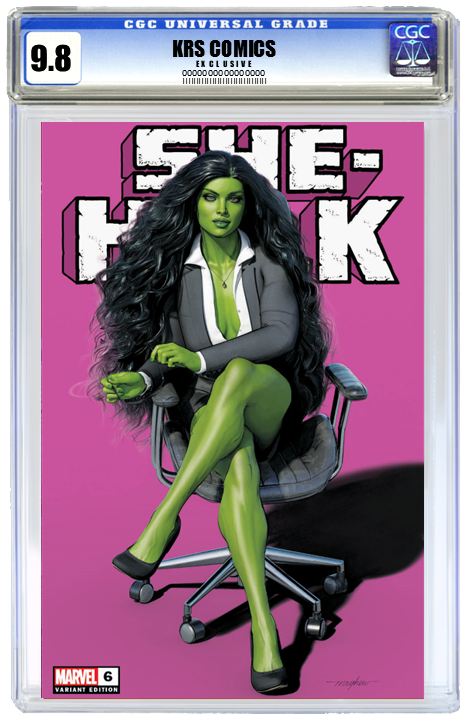 SHE-HULK #6 MIKE MAYHEW VARIANT CGC 9.8