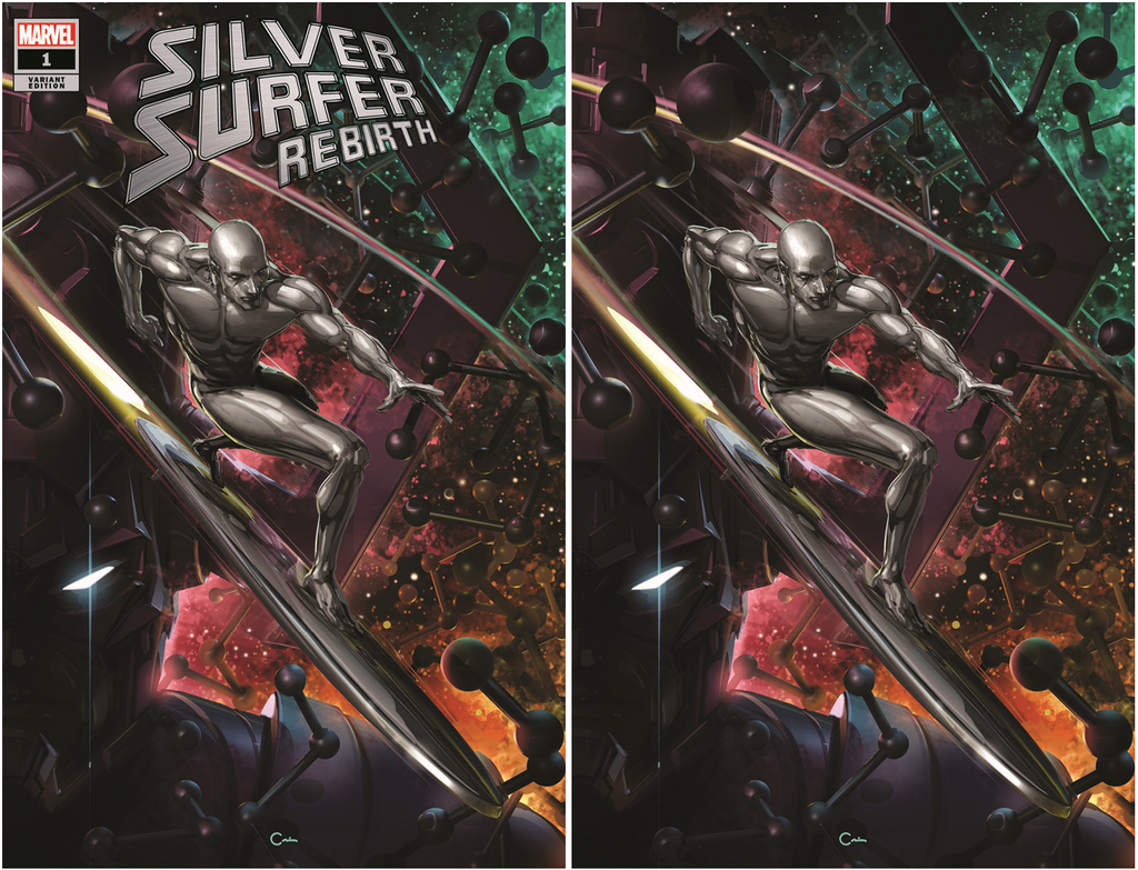 SILVER SURFER #1 CLAYTON CRAIN EXCLUSIVE OPTIONS