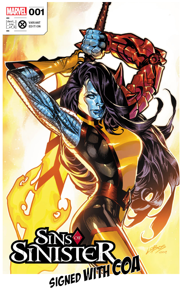 SINS OF SINISTER #1 PABLO "LOBOS" VILLALOBOS EXCLUSIVE OPTIONS