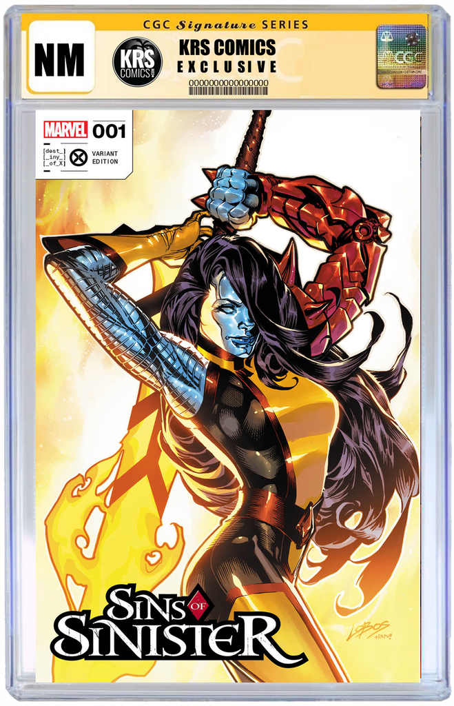 SINS OF SINISTER #1 PABLO "LOBOS" VILLALOBOS EXCLUSIVE OPTIONS