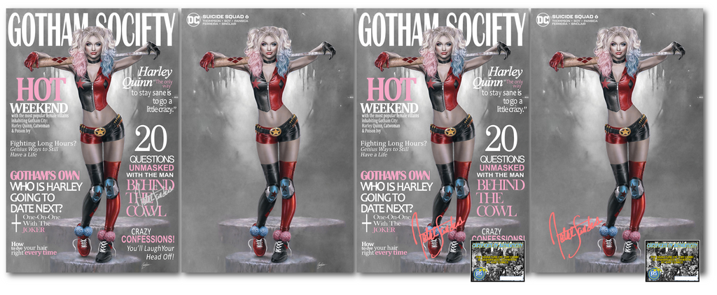 SUICIDE SQUAD #6 NATALI SANDERS VARIANT OPTIONS