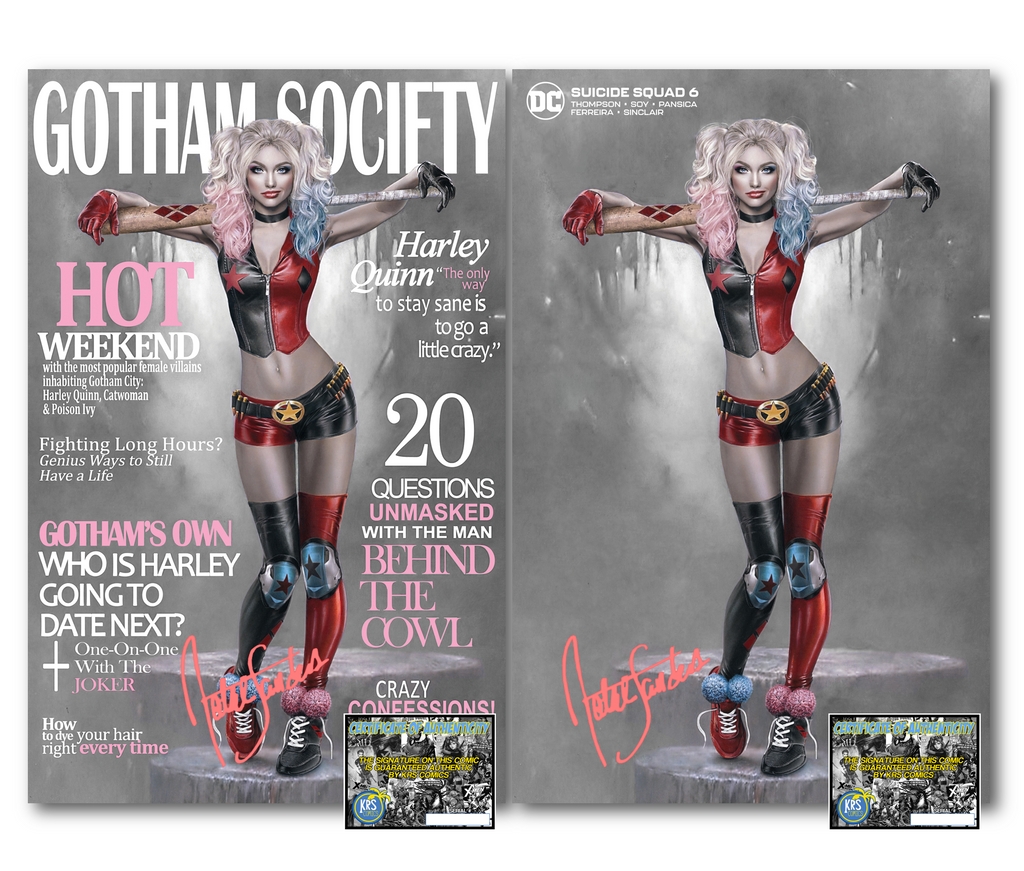 SUICIDE SQUAD #6 NATALI SANDERS VARIANT OPTIONS