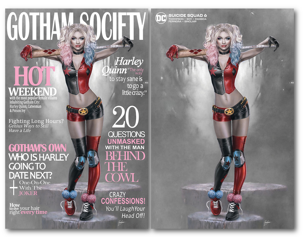 SUICIDE SQUAD #6 NATALI SANDERS VARIANT OPTIONS