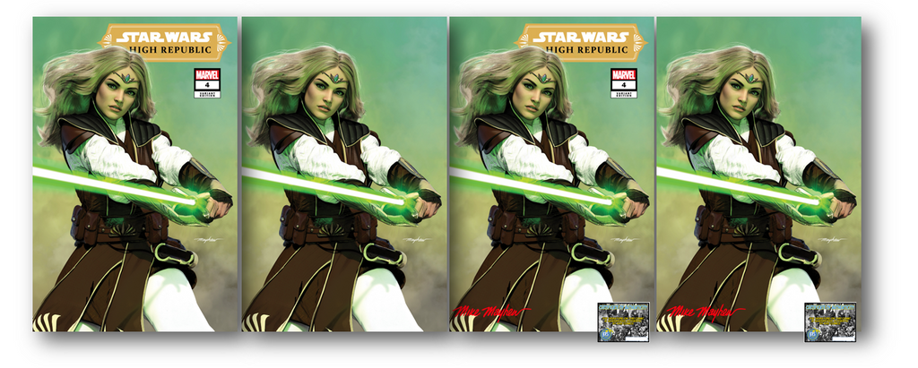 STAR WARS HIGH REPUBLIC #4 MIKE MAYHEW VARIANT OPTIONS