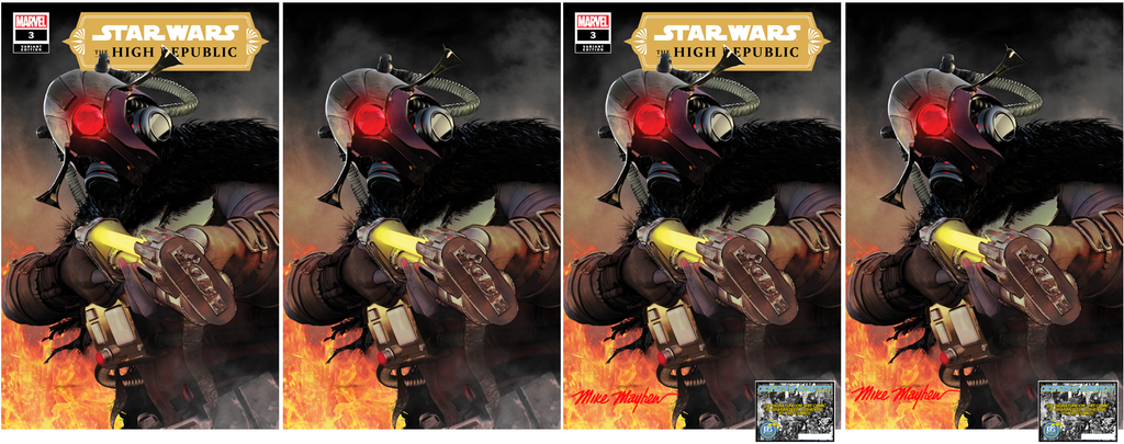 STAR WARS HIGH REPUBLIC #3 MIKE MAYHEW VARIANT OPTIONS