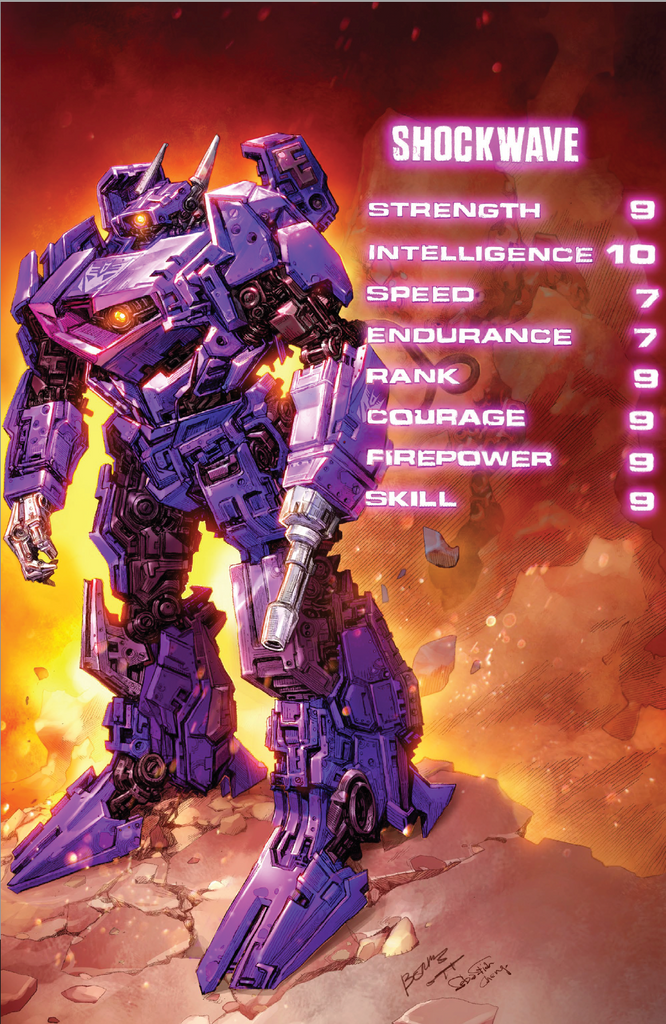 TRANSFORMERS ESCAPE #1 ARTSHAFT VARIANT