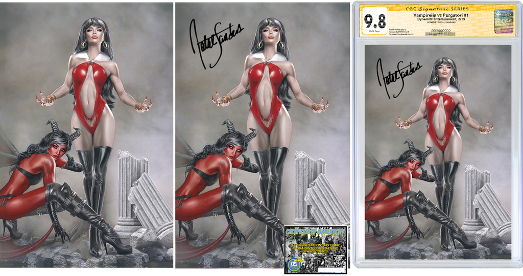 VAMPIRELLA VS PURGATORI #1 NATALI SANDERS VARIANT OPTIONS