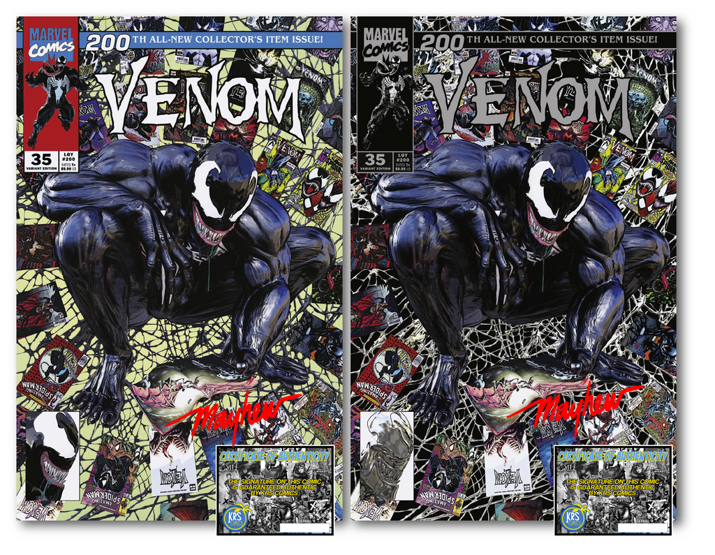 VENOM #35/#200 MIKE MAYHEW VARIANT OPTIONS