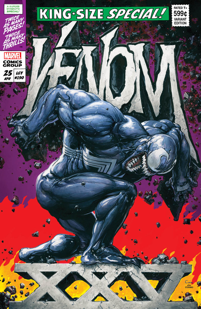 VENOM #25 CLAYTON CRAIN SECRET VARIANT