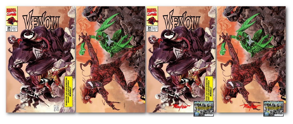 VENOM #34 MIKE MAYHEW VARIANT OPTIONS