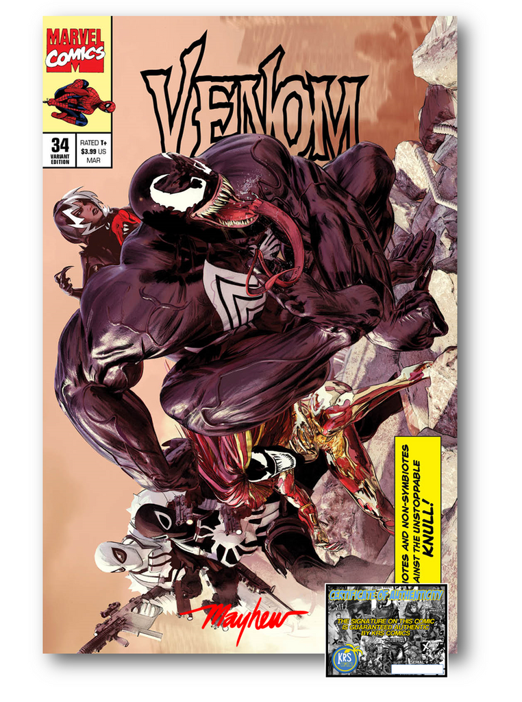 VENOM #34 MIKE MAYHEW VARIANT OPTIONS