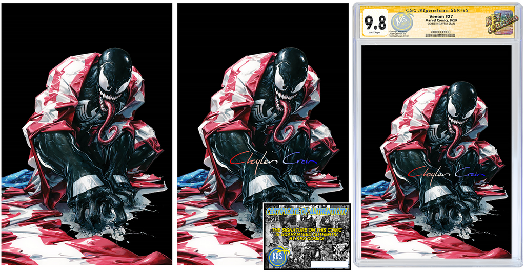 VENOM #27 CLAYTON CRAIN DARK VARIANT OPTIONS
