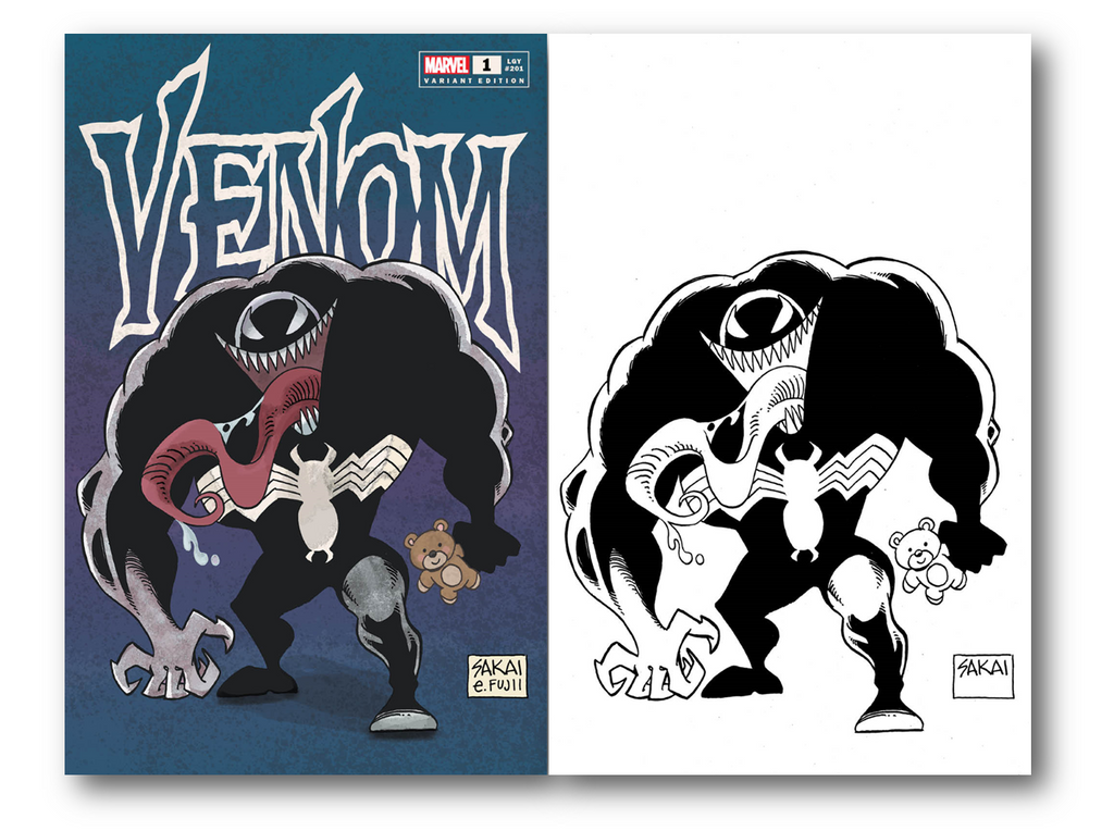 VENOM #1 STAN SAKAI EXCLUSIVE OPTIONS