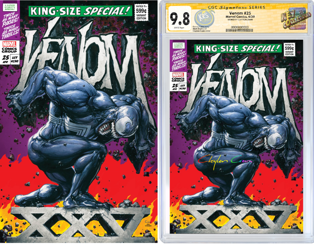 VENOM #25 CLAYTON CRAIN SECRET VARIANT