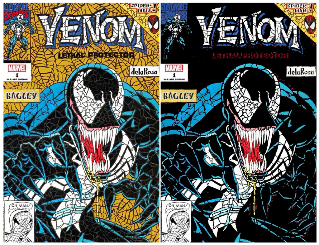 VENOM LETHAL PROTECTOR II #1 (OF 5) SHATTERED EXCLUSIVE OPTIONS