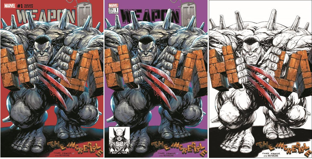 WEAPON H #1 TYLER KIRKHAM VARIANTS