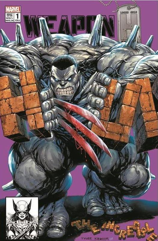 WEAPON H #1 TYLER KIRKHAM VARIANTS