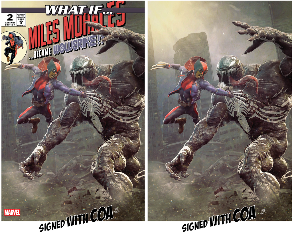 WHAT IF...? MILES MORALES #2 BJORN BARENDS EXCLUSIVE OPTIONS