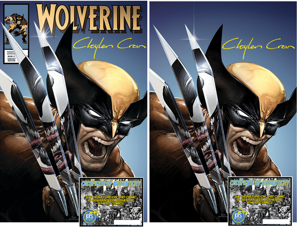 WOLVERINE #8/#350 CLAYTON CRAIN VARIANT OPTIONS