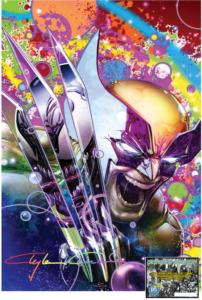 WOLVERINE #8/#350 CLAYTON CRAIN BLACK LIGHT VARIANT OPTIONS