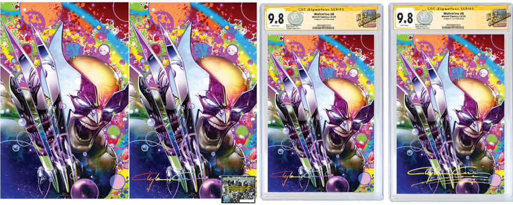 WOLVERINE #8/#350 CLAYTON CRAIN BLACK LIGHT VARIANT OPTIONS