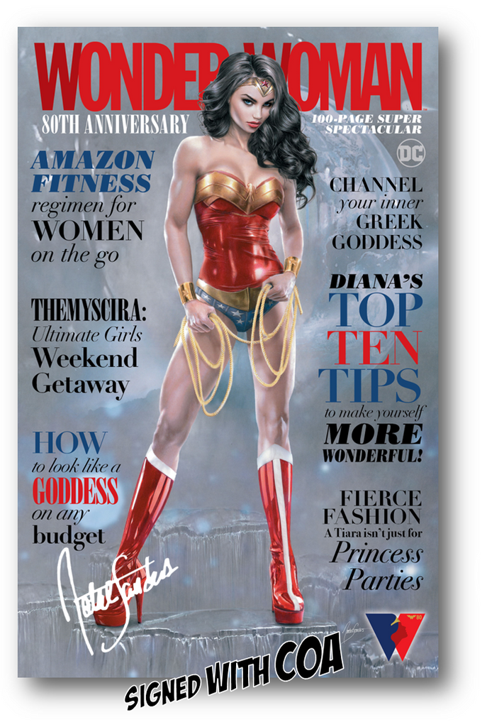 WONDER WOMAN 80TH ANNIVERSARY SUPER SPECTACULAR #1 (ONE SHOT) NATALI SANDERS EXCLUSIVE