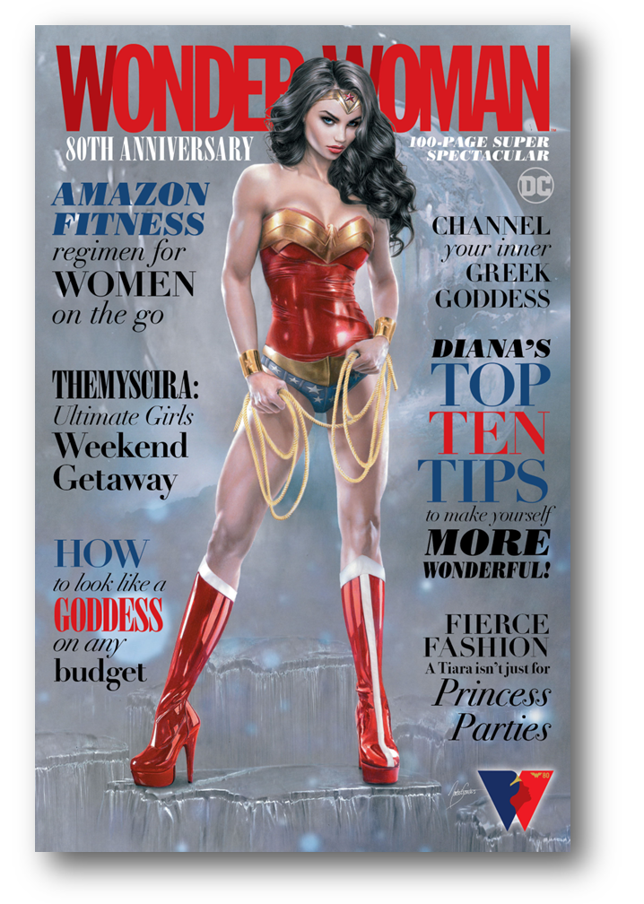 WONDER WOMAN 80TH ANNIVERSARY SUPER SPECTACULAR #1 (ONE SHOT) NATALI SANDERS EXCLUSIVE