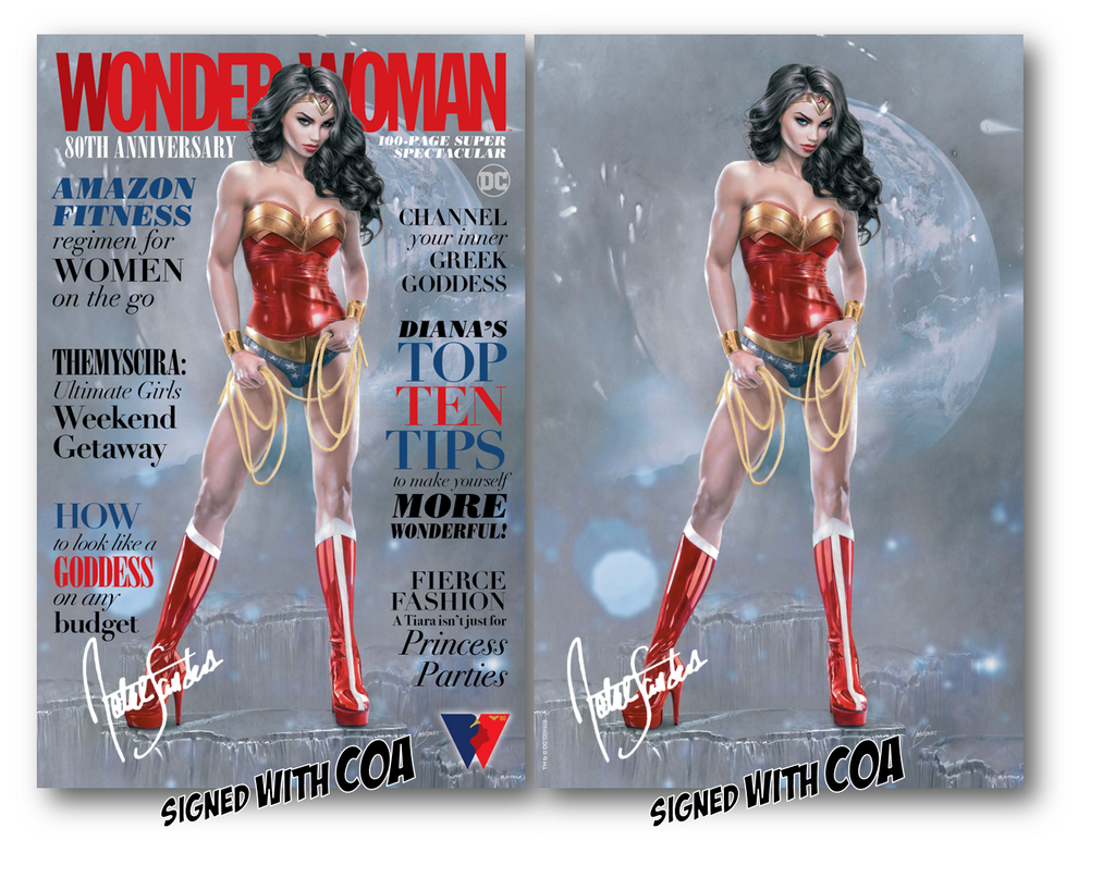 WONDER WOMAN 80TH ANNIVERSARY SUPER SPECTACULAR #1 (ONE SHOT) NATALI SANDERS EXCLUSIVE
