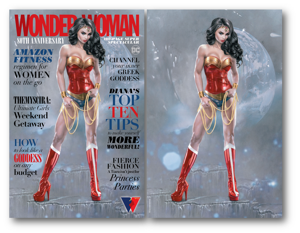 WONDER WOMAN 80TH ANNIVERSARY SUPER SPECTACULAR #1 (ONE SHOT) NATALI SANDERS EXCLUSIVE