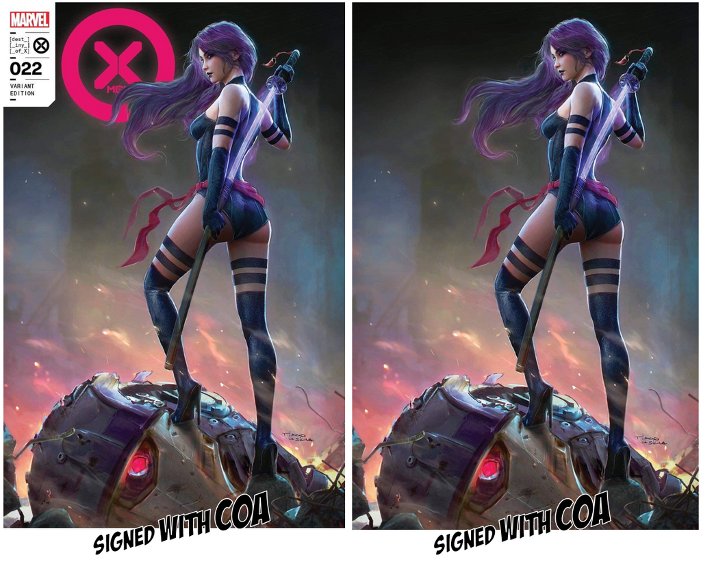 X-MEN #22 TIAGO DA SILVA EXCLUSIVE OPTIONS