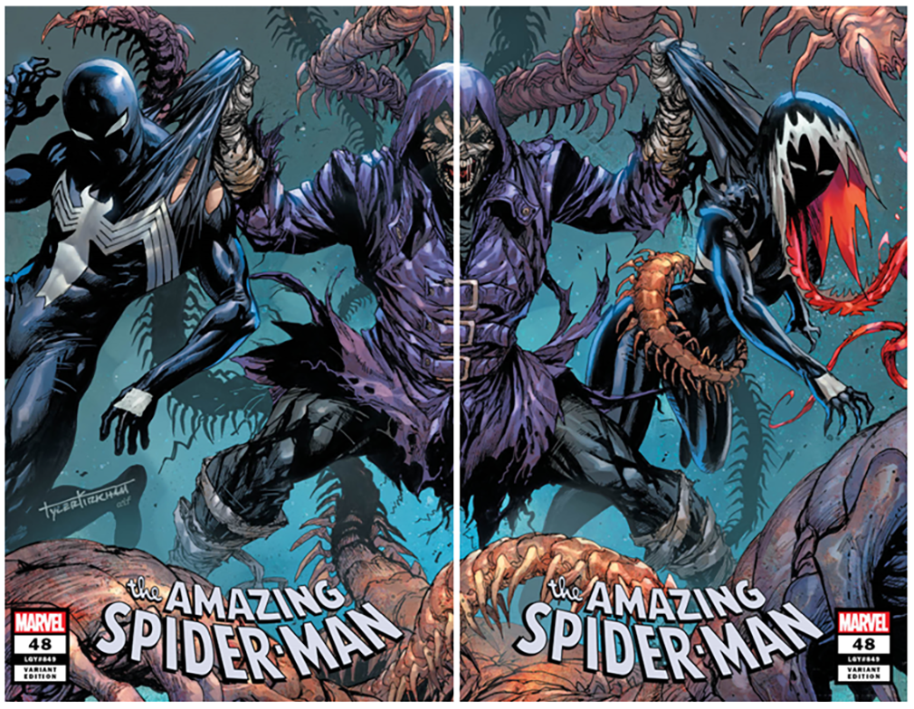 AMAZING SPIDER-MAN #48 TYLER KIRKHAM VARIANT OPTIONS