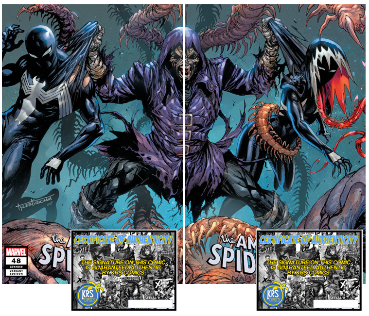 AMAZING SPIDER-MAN #48 TYLER KIRKHAM VARIANT OPTIONS